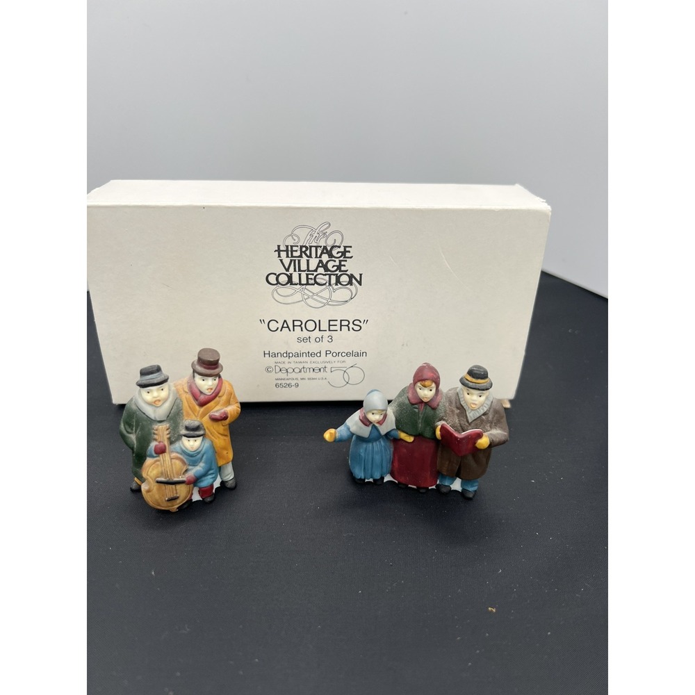 Dept 56 Heritage Village "Carolers" - See Description